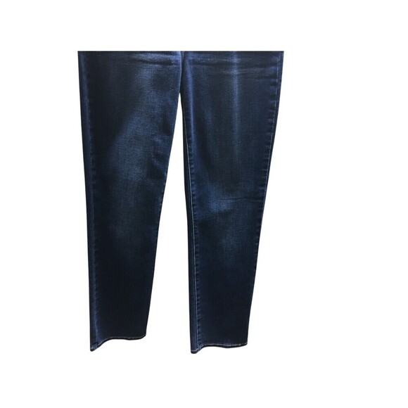 L'agence Jeans Women's Size 25 Blue Alexia Colton Straight Leg Cotton Blend - Picture 4 of 8